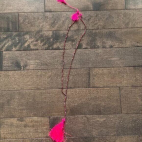 Banana Republic Fuchsia Beaded Necklace - Picture 2 of 2